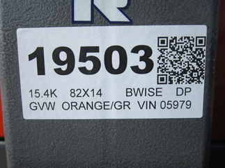2025 BWISE 82x14  Dump DU14-15