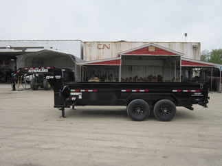 2025 PJ Trailer 83x16 DL Gooseneck Dump DLR1672BSSK