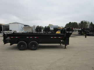 2025 PJ Trailer 83x16 DL Gooseneck Dump DLR1672BSSK