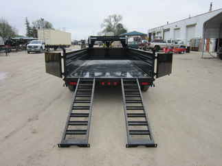 2025 PJ Trailer 83x16 DL Gooseneck Dump DLR1672BSSK