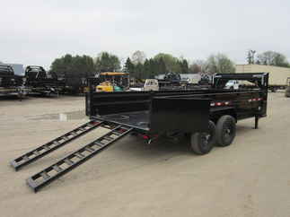 2025 PJ Trailer 83x16 DL Gooseneck Dump DLR1672BSSK