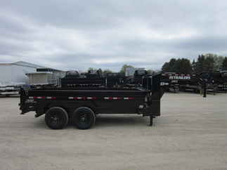 2025 PJ Trailer 83x14 DL Gooseneck Dump DLR1472BSSK