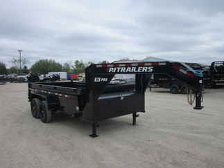 2025 PJ Trailer 83x14 DL Gooseneck Dump DLR1472BSSK