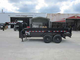 2025 PJ Trailer 83x14 DL Gooseneck Dump DLR1472BSSK