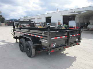 2025 PJ Trailer 83x14 DL Gooseneck Dump DLR1472BSSK