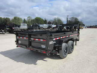 2025 PJ Trailer 83x14 DL Gooseneck Dump DLR1472BSSK