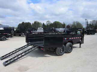 2025 PJ Trailer 83x14 DL Gooseneck Dump DLR1472BSSK