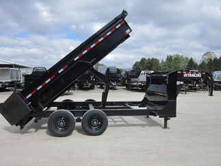 2025 PJ Trailer 83x14 DL Gooseneck Dump DLR1472BSSK