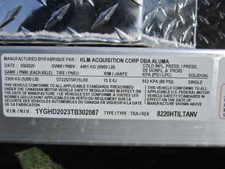 2026 Aluma 82x20  Car Hauler 8220H-ANV-TILT-TA-EL-RTD