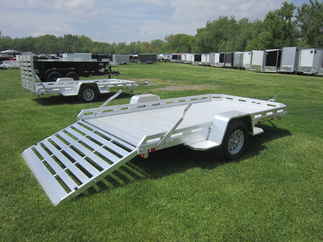 2026 Aluma 77x12  Aluminum Single Axle Utility 7712H-S-TG