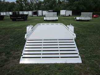 2026 Aluma 77x12  Aluminum Single Axle Utility 7712H-S-TG