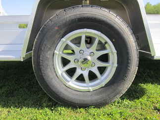 2026 Aluma 78x14  Aluminum Single Axle Utility 7814S-TG-TR