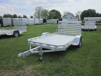 2026 Aluma 77x12  Aluminum Single Axle Utility 7712H-S-TG
