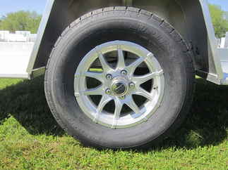2026 Aluma 63x11.41  Aluminum Single Axle Utility TK1S-R-RTD