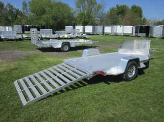 2026 Aluma 63x11.41  Aluminum Single Axle Utility TK1S-R-RTD