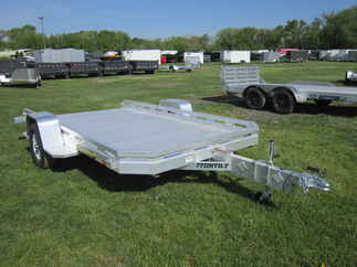 2026 Aluma 77x12  Aluminum Single Axle Utility 7712H-TILT-S