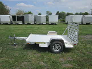 2026 Aluma 63x8  Aluminum Single Axle Utility 638S-TG