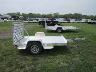 2026 Aluma 63x8  Aluminum Single Axle Utility 638S-TG