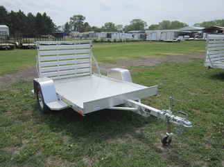 2026 Aluma 63x8  Aluminum Single Axle Utility 638S-TG