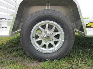 2026 Aluma 63x8  Aluminum Single Axle Utility 638S-TG