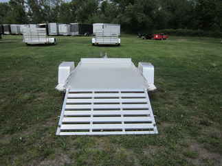 2026 Aluma 63x8  Aluminum Single Axle Utility 638S-TG