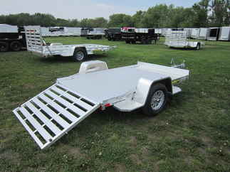 2026 Aluma 63x8  Aluminum Single Axle Utility 638S-TG