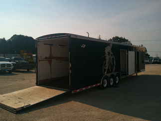 2005 Forest River 8.5x42  Enclosed Car Hauler QFG8.542TTA4