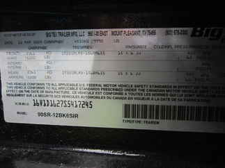 2025 Big Tex 72x12  Dump 90SR-12BK6SIR