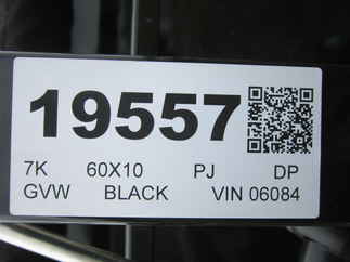 2025 PJ Trailer 60x10 D5 Dump D5A1032BSSK-RA01-TK01