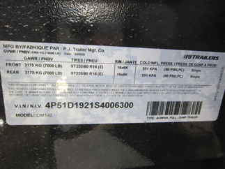 2025 PJ Trailer 83x14 DM Dump DMJ1472BSSK-JA05