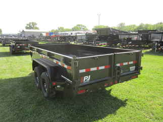 2025 PJ Trailer 72x12 D3 Dump D3J1252BSSK-RA01-TK01