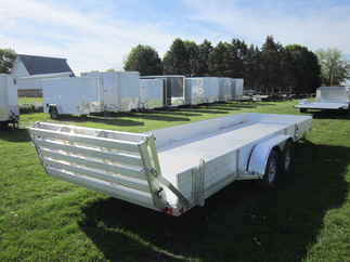 2026 Aluma 81x22  Utility 8122TA-EL-R-BT-SR