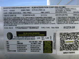 2026 Aluma 81x22  Utility 8122TA-EL-R-BT-SR