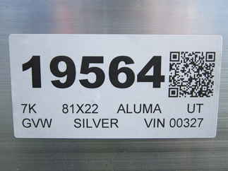 2026 Aluma 81x22  Utility 8122TA-EL-R-BT-SR