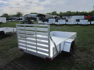2026 Aluma 63x10  Aluminum Single Axle Utility 6310ESA-S-TG