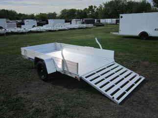 2026 Aluma 63x10  Aluminum Single Axle Utility 6310ESA-S-TG