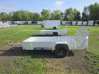 2026 Aluma 63x10  Aluminum Single Axle Utility 6310ESA-S-TG