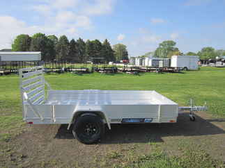 2026 Aluma 63x10  Aluminum Single Axle Utility 6310ESA-S-TG