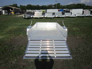 2026 Aluma 63x10  Aluminum Single Axle Utility 6310ESA-S-TG