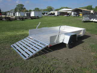 2026 Aluma 63x10  Aluminum Single Axle Utility 6310ESA-S-TG