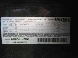 2026 Big Tex 83x14  Dump 14LP-14BK6SIRPD