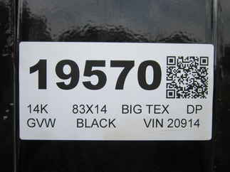 2026 Big Tex 83x14  Dump 14LP-14BK6SIRPD