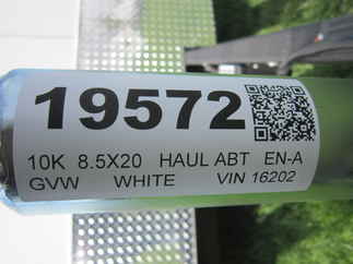 2025 Haul-About 8.5x20  Enclosed Car Hauler LPD8520TA3