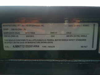 2025 Rettig 82x12 Retco No Tilt