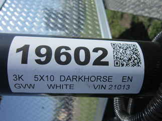 2025 Darkhorse 5x10  Enclosed Cargo DHW5X10SA30