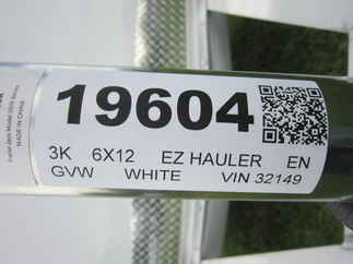 2025 EZ Hauler 6x12  Enclosed Cargo EZEC6x12SA-XLT-Pro