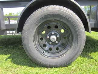 2024 L&O Mfg 76x10  Single Axle Utility 6410U