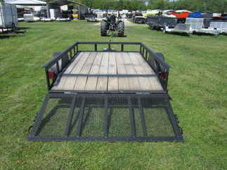 2024 L&O Mfg 76x10  Single Axle Utility 6410U