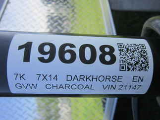 2025 Darkhorse 7x14  Enclosed Cargo DHW7X14TA35