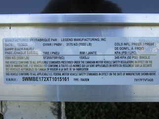 2026 Legend 7x14  Enclosed Cargo 7X17FTVTA35
